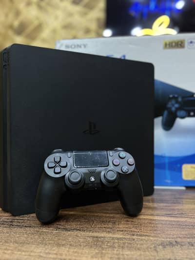 Sony Playstation: PS4 Slim 500gb Official Sealed With Complete Box