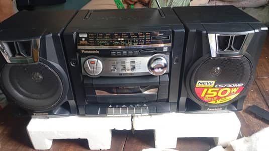 Panasonic RX-CS730 M2 Portable Speakers System (with original box)c