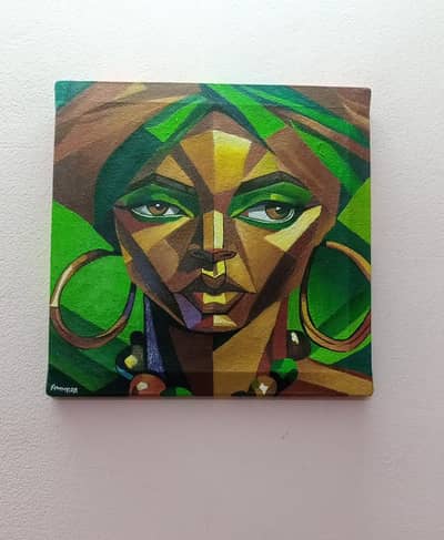 African Americans women painting