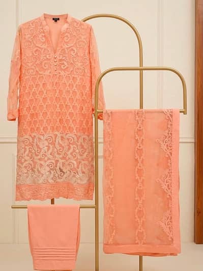 Formal chiffon 3 piece