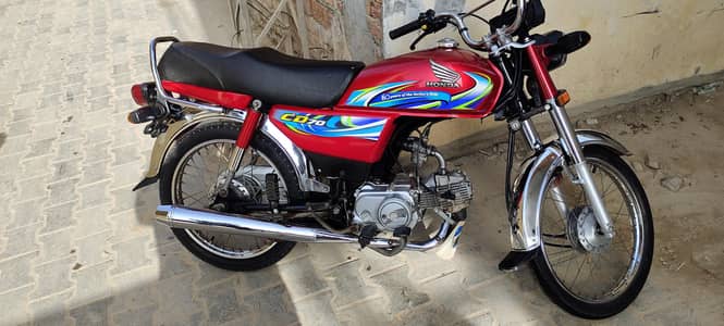 Honda Cd 70 Lush Condition