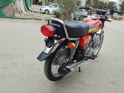 honda CG 125 RED COLOUR MODEL 2026 KARACHI REGISTRATION FOR SALE