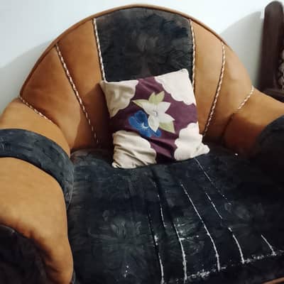 Brown Sofa Set for Sale | Used Furniture | Islamabad