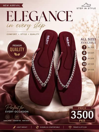 Stylish Ladies Sandals | Premium Footwear 