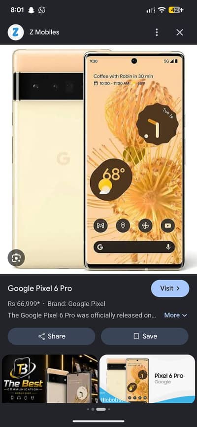Google Pixel 6 Pro exchange possible