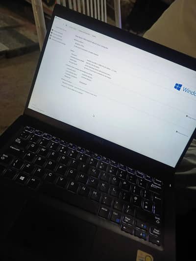 dell i5 7th generation, 8+256gb ssd