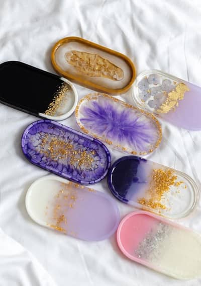 beautiful every type of resin art work showpiece premium quality order