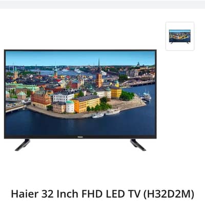 haier h32d2m LED TV For sale