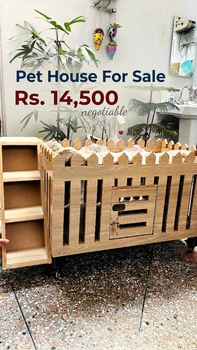 Wooden Luxury Pet House
