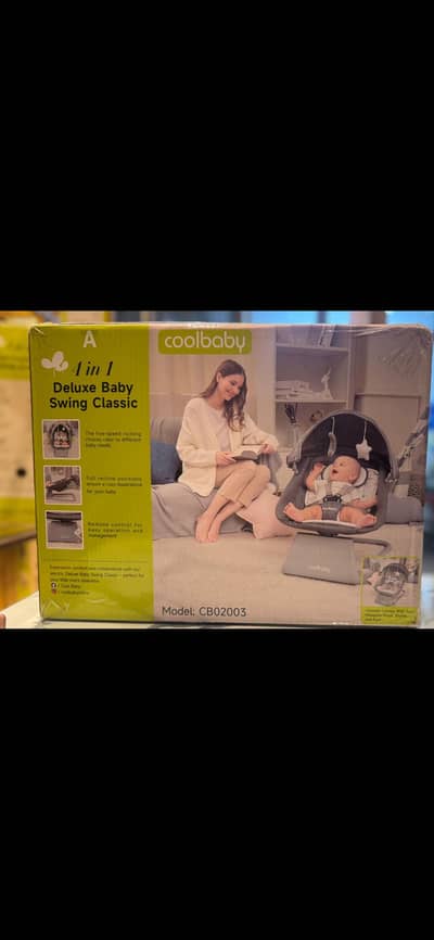 Imported Cool baby 4 in 1 electric swing