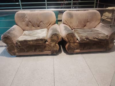 2 Sofas -