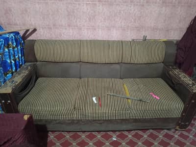 double bed sofa sett