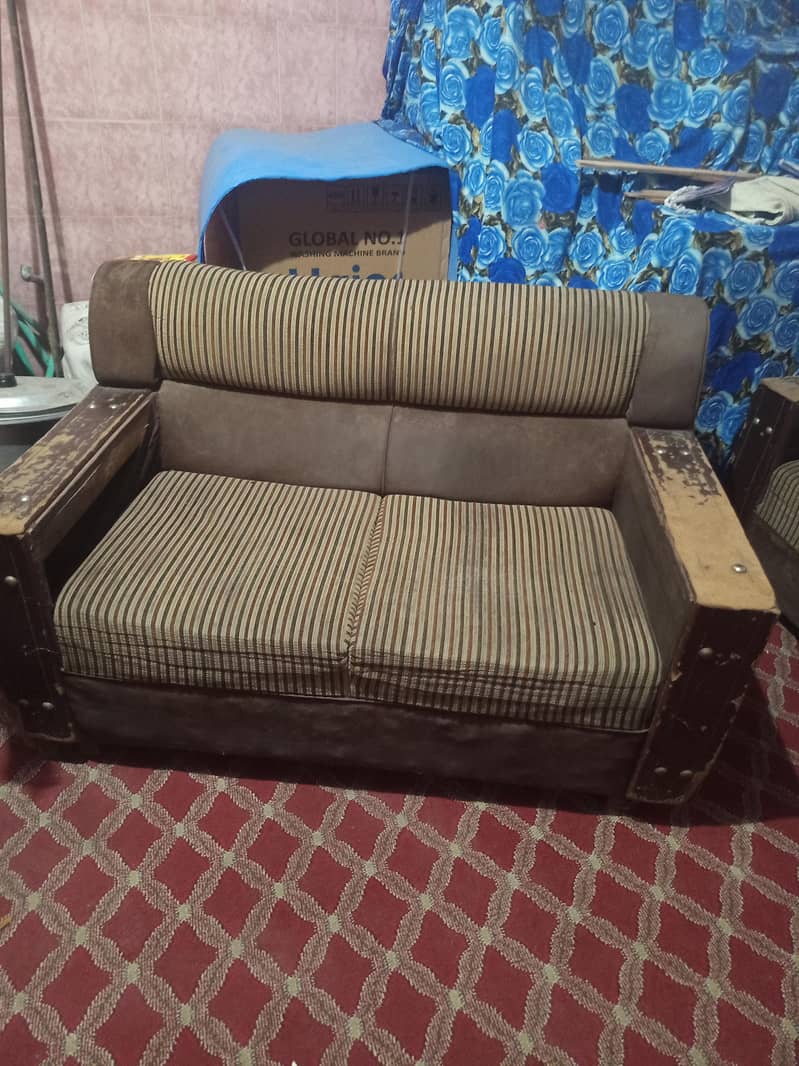 double bed sofa sett 1