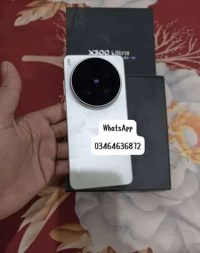 Vivo X300 Ultra12/512GB PTA approved full box delivery all Pakistan