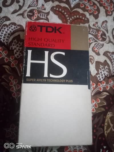 TDK  VHS HEAD CLEANER