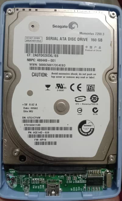 160 Gb SATA Hard Disk
