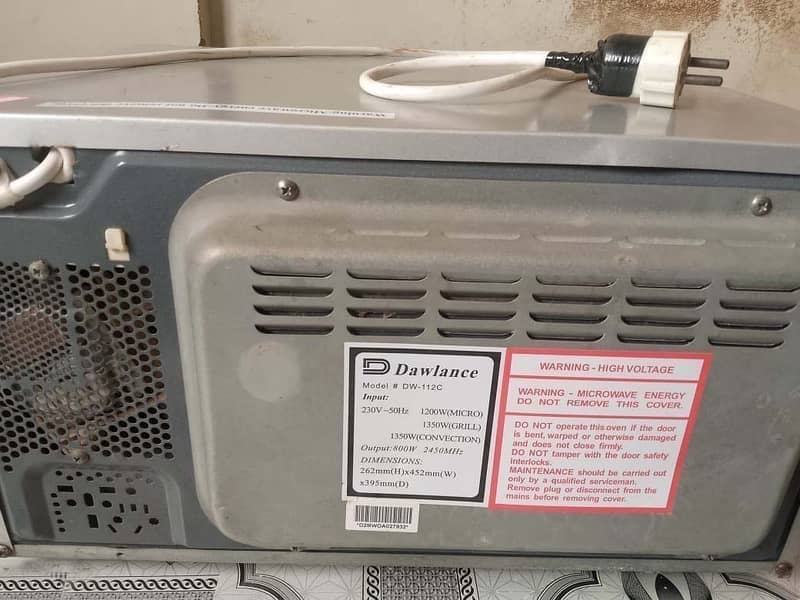 Dawlance microwave 6