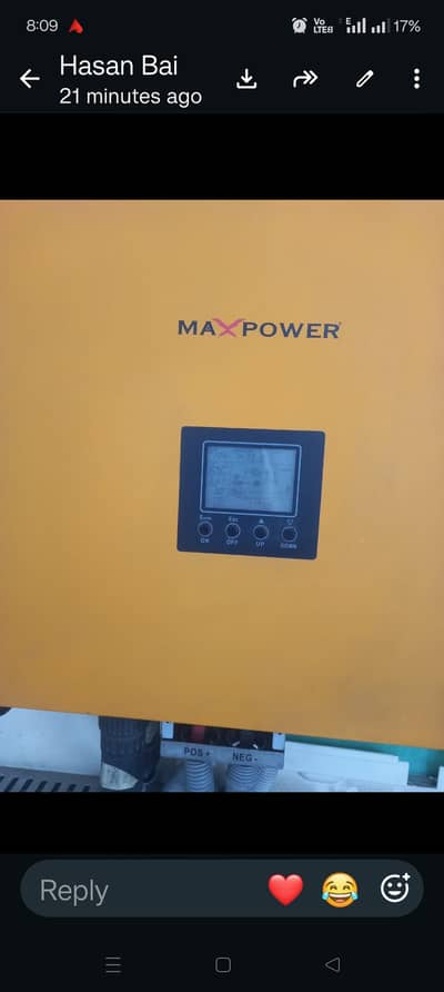 10 kva inverter imperfect condition available for sale