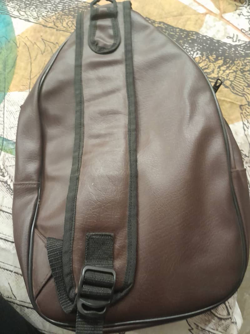 Stylish brown backpack 1