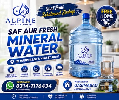 19 Liter Drinking Water Home Delivery | Qasimabad Hyderabad