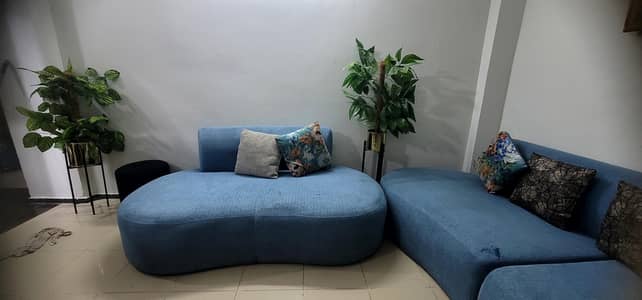 L - shape sofa set