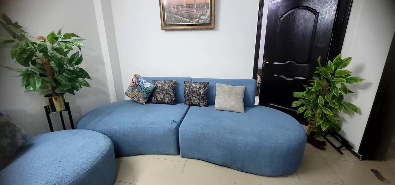 L - shape sofa set 3