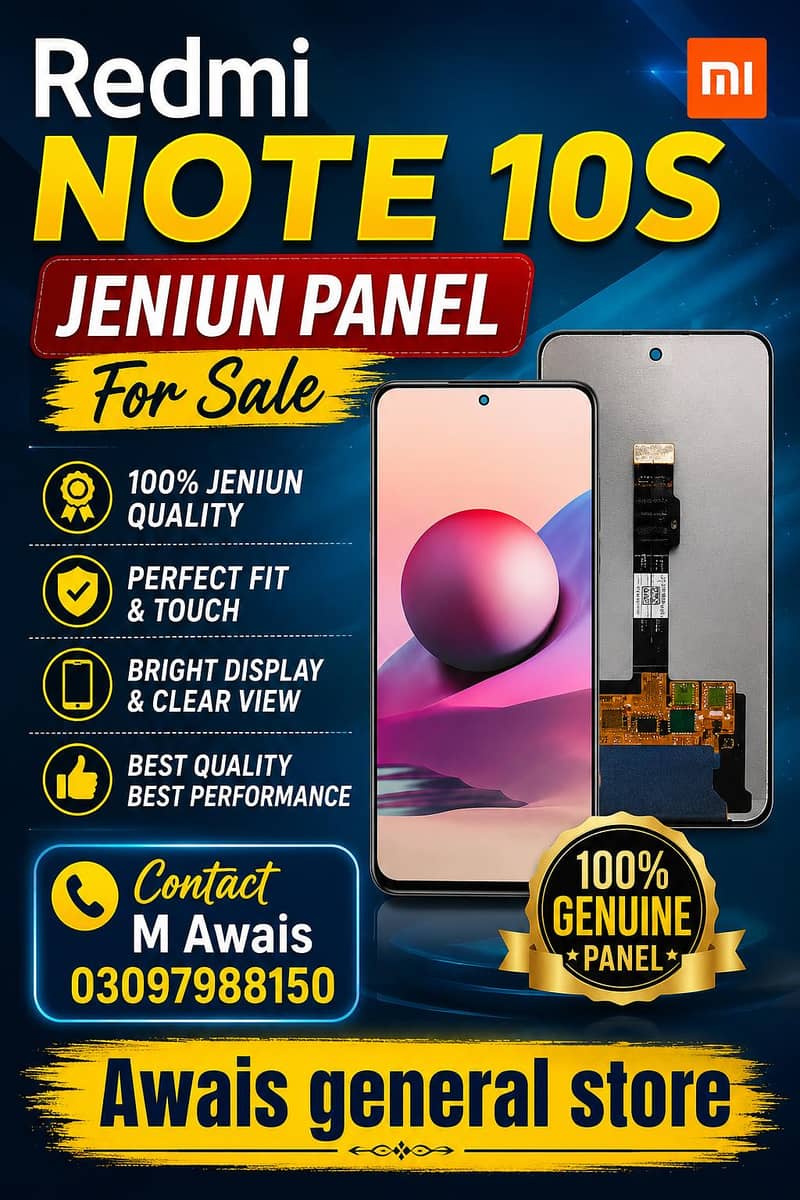 Redmi note 10s jeniun panel 0