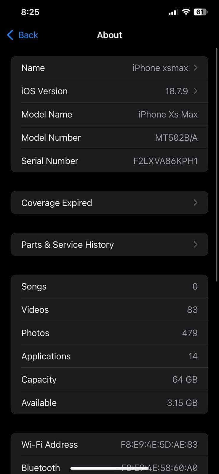 iPhone XS MAX 5