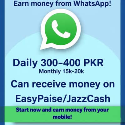 Whatsapp daily base online work
