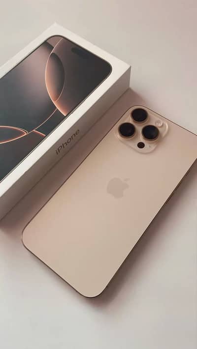 Apple iPhone 16 Pro Max non pta (jv) 100 health with box and cable