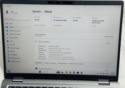 Dell ultra 5 135 U | 32 gb ram ddr 5 | 512 ssd