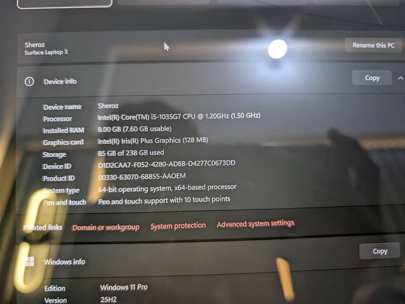 Microsoft surface 3 15inch display 5