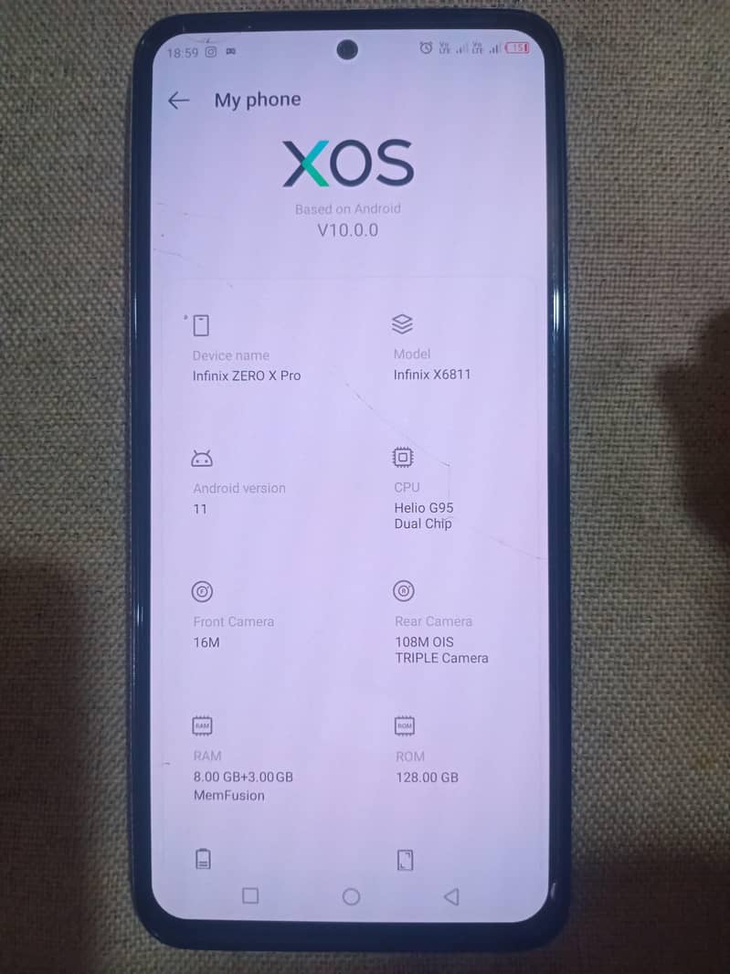 Infinix Zero X Pro 1