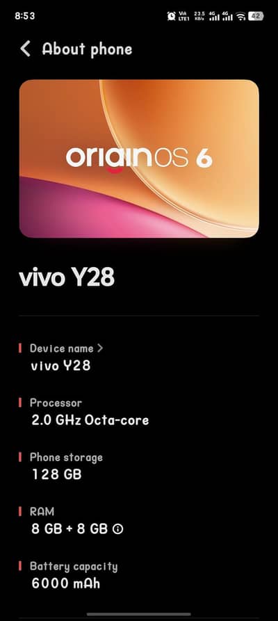 Vivo Y28