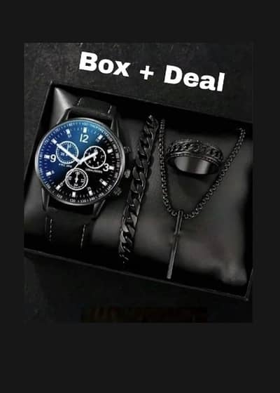 New watch black colour