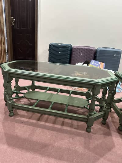 3 Tables set