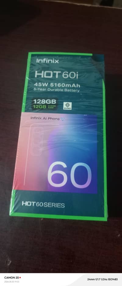Infinix hot 60i 6/128 gb