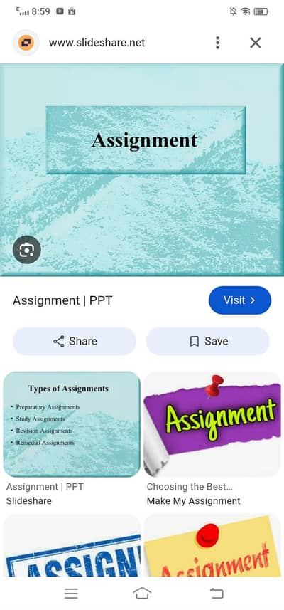 assignment