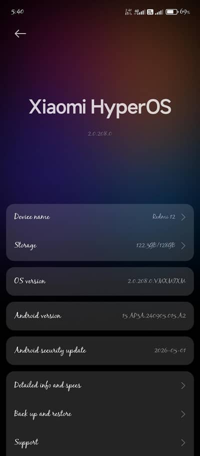 Xiaomi Redmi 12