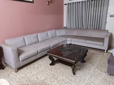 2 Sofa Set, 7 seater And 5 seater