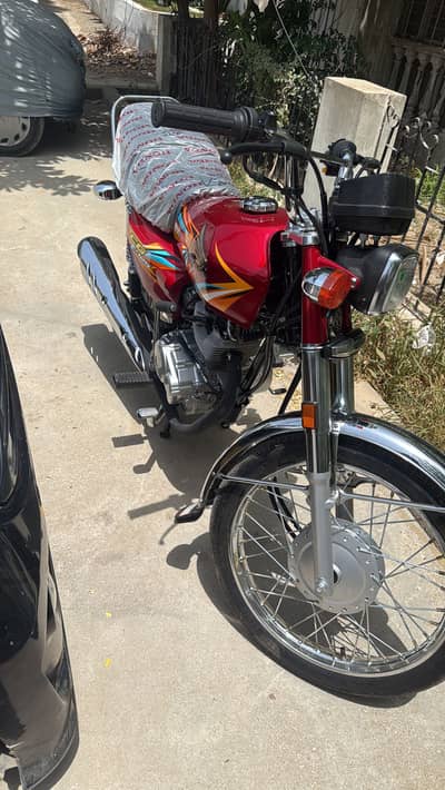 CG125 model 2026 Red