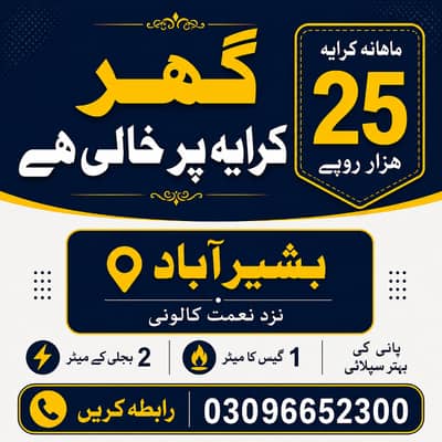 2.5 Marla house Rent