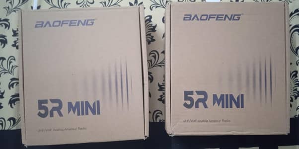 baofeng uv 5r mini walkie talkie