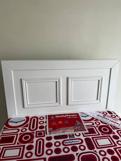Wooden Single Bed with Side Table | 10/10 Condition | 1 Year Used
