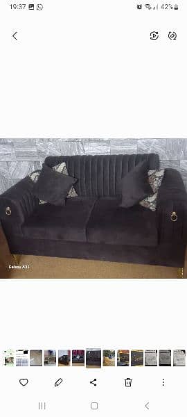 6 setaer sofa set with centre table 2
