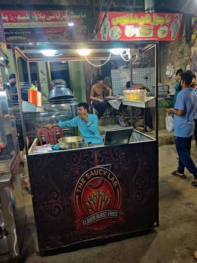 Fries counter
