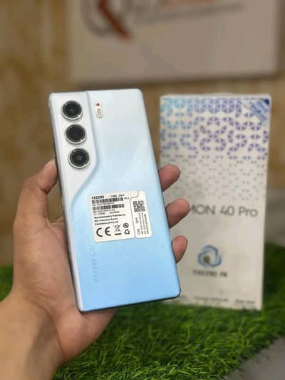 techno common 40 Pro. 12+256 GB PTA Approved new condition