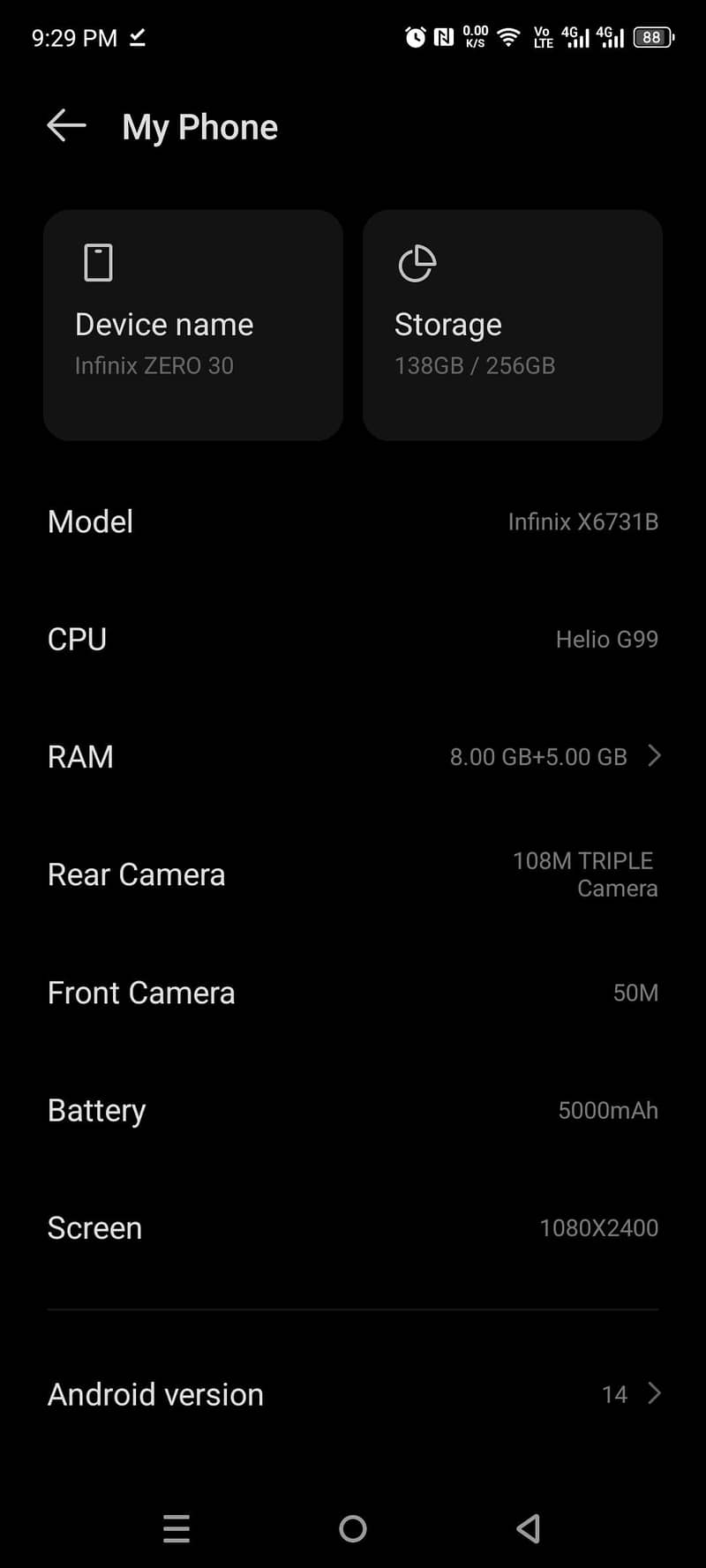 Infinix Zero 30. 7