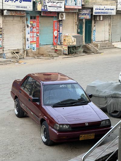 Honda Civic 1987 (7.5 lac demand non negotiable )