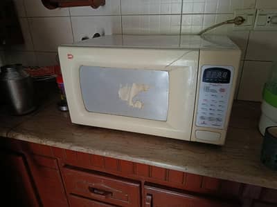 Microwave and grill